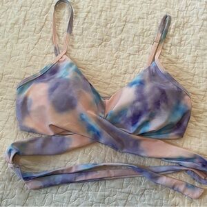 Women's Tie-Dye Bikini Top